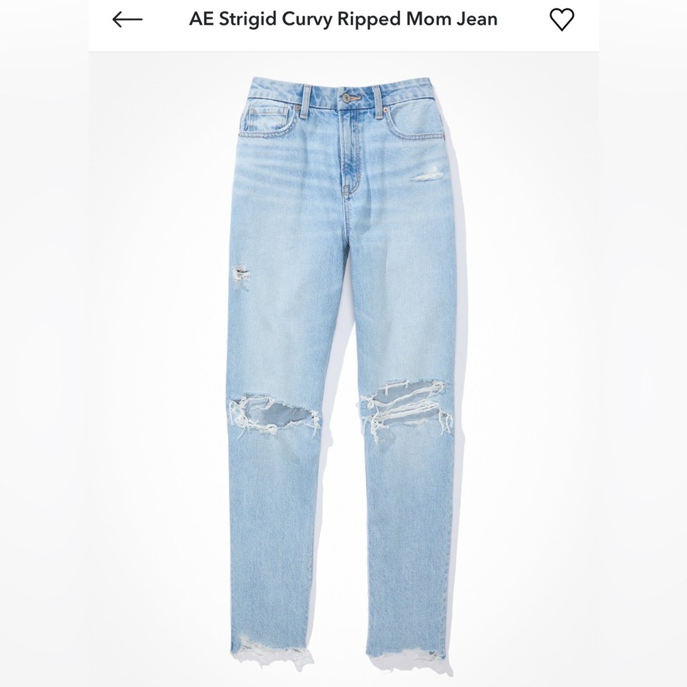 American Eagle Outfitters Strigid Curvy Mom Jean